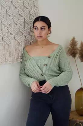 Isla Cardigan Set