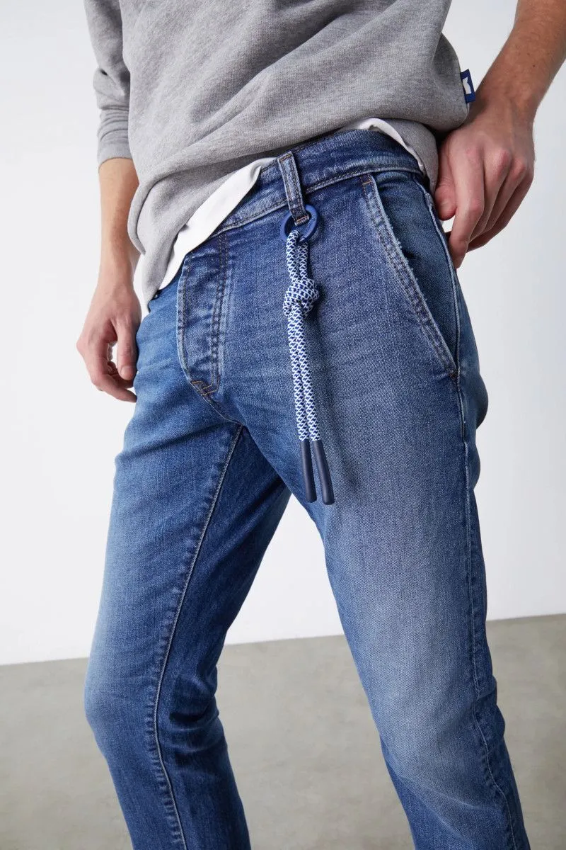 Jeans con tasca alla francese uomo Denim