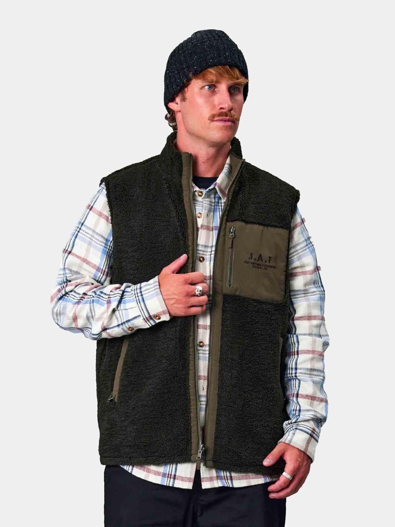 Just Another Fisherman Oban Vest - Forest