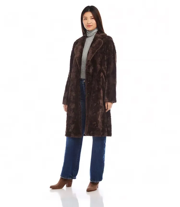 Karen Kane Faux Fur Coat