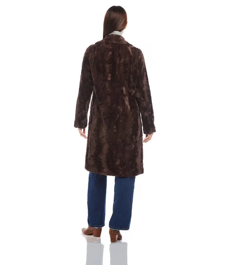 Karen Kane Faux Fur Coat