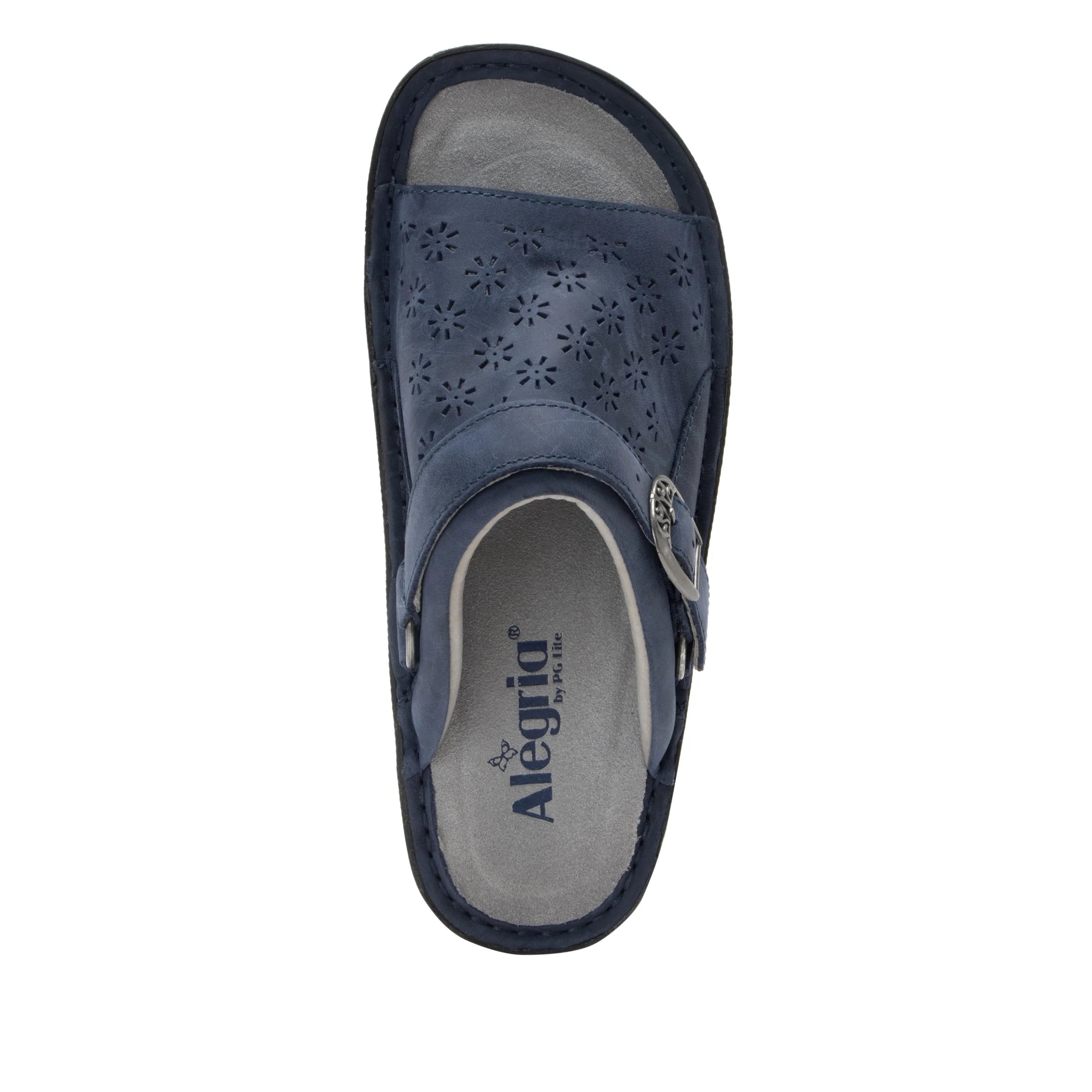 Klover Oiled Navy Sandal