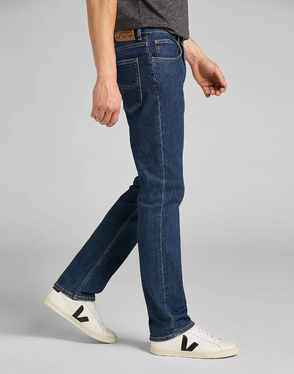 Lee Brooklyn Denim Stretch Jeans Dark Stonewash