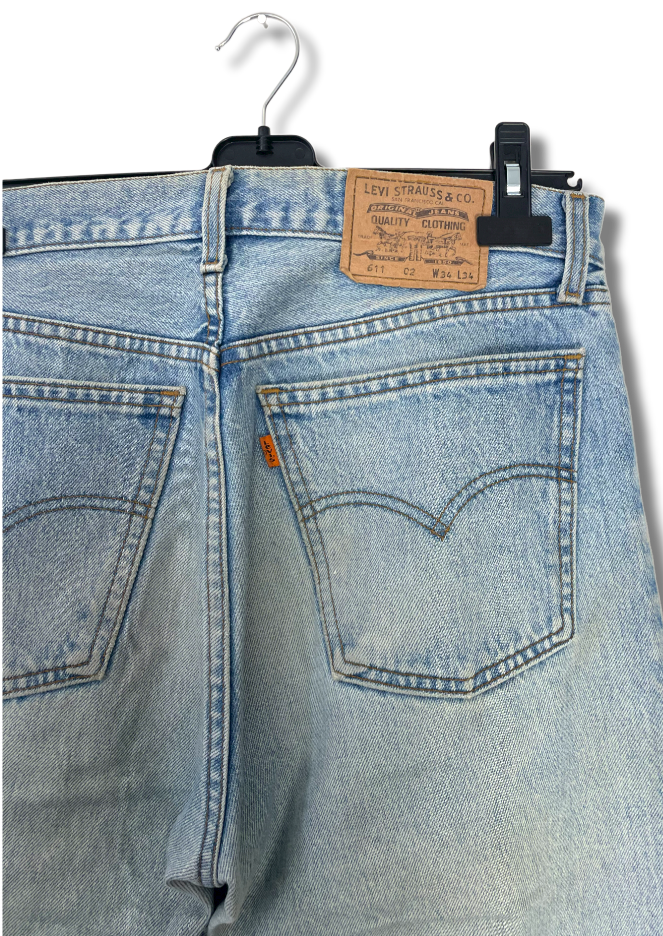 Levi's 611 Orange Tab W34 L34