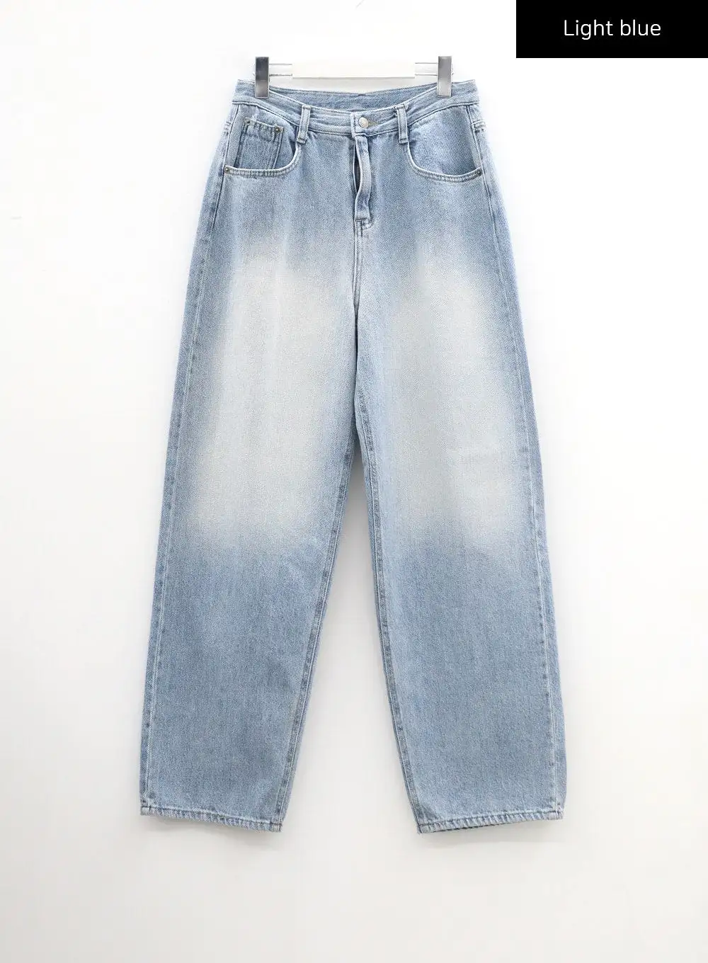 Light Wash Wide Jeans CM321