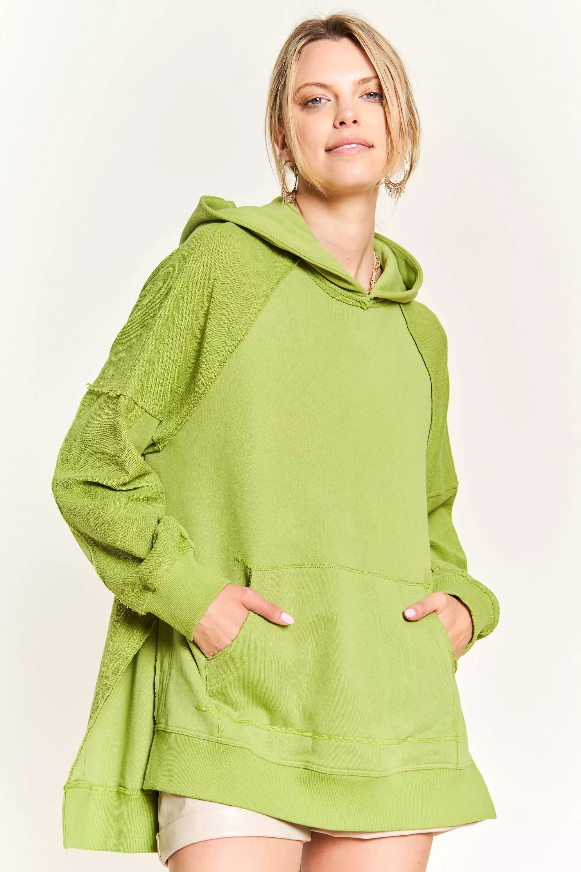 Make Me a Believer Hooded Pullover - Green