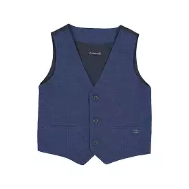 Mayoral Mini Navy Tailored Vest _3349-42