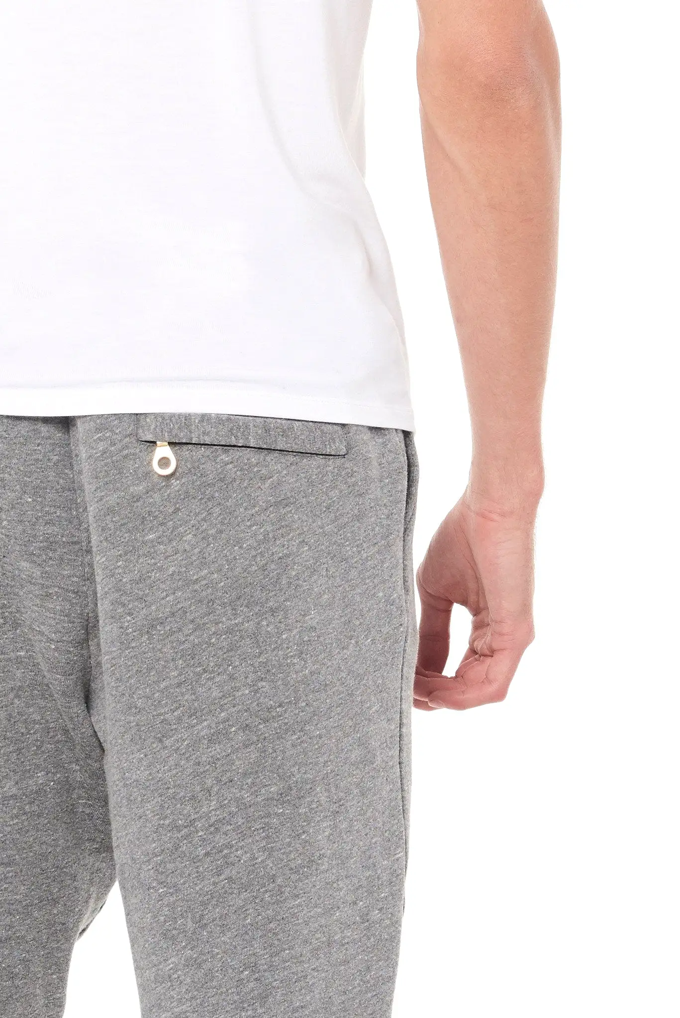 Men's Back Zip French Terry Sweatpant