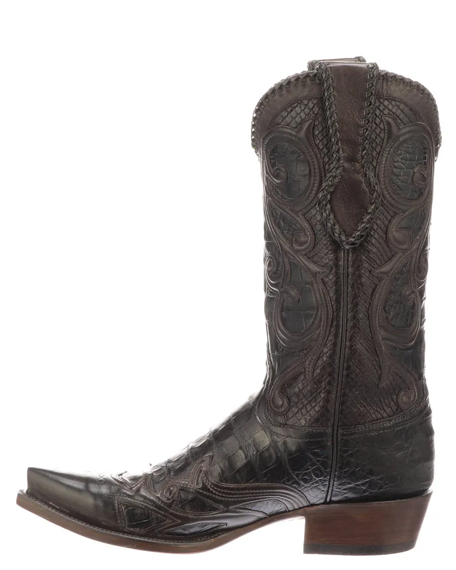 Men's Weston Python & Crocodile Boots