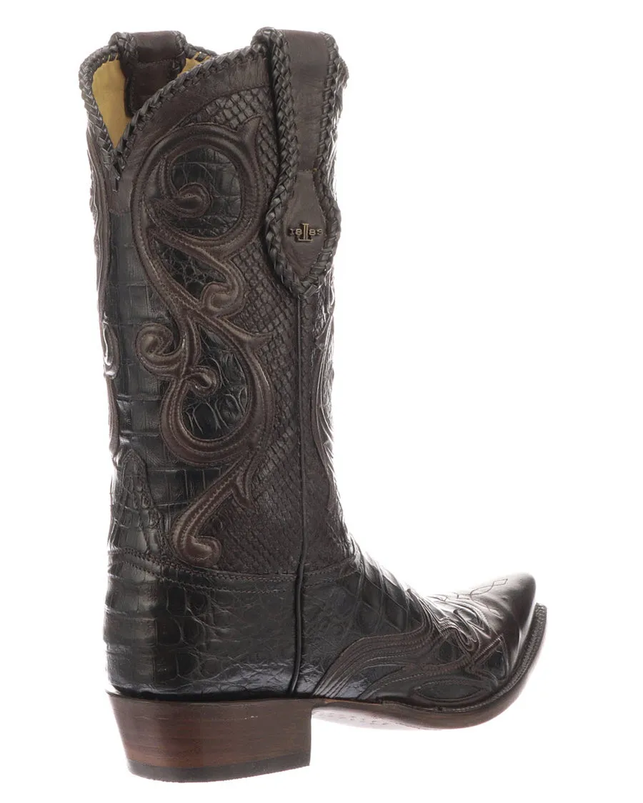 Men's Weston Python & Crocodile Boots