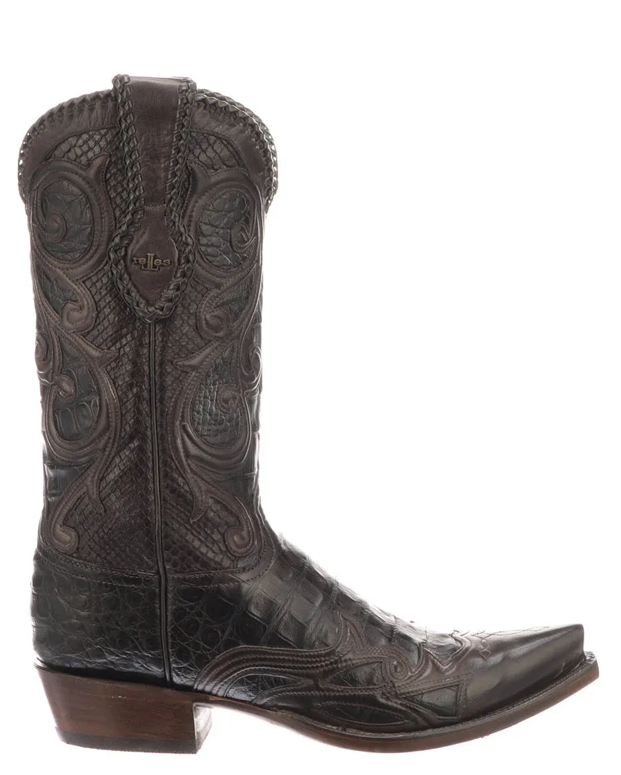 Men's Weston Python & Crocodile Boots