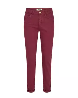 Mos Mosh Vice Oxblood Jeans