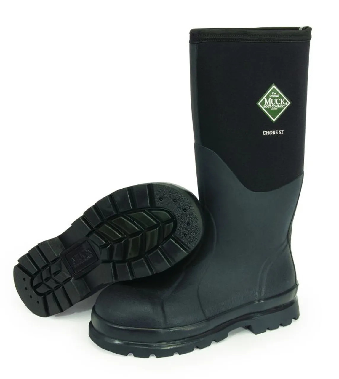 Muck Boots Chore Steel Toe Cap Insulated Waterproof Boots with Steel Shank