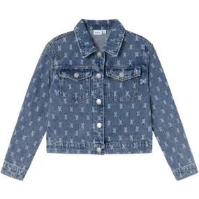 Name It Dark Blue Denim Phine Denim Jacket