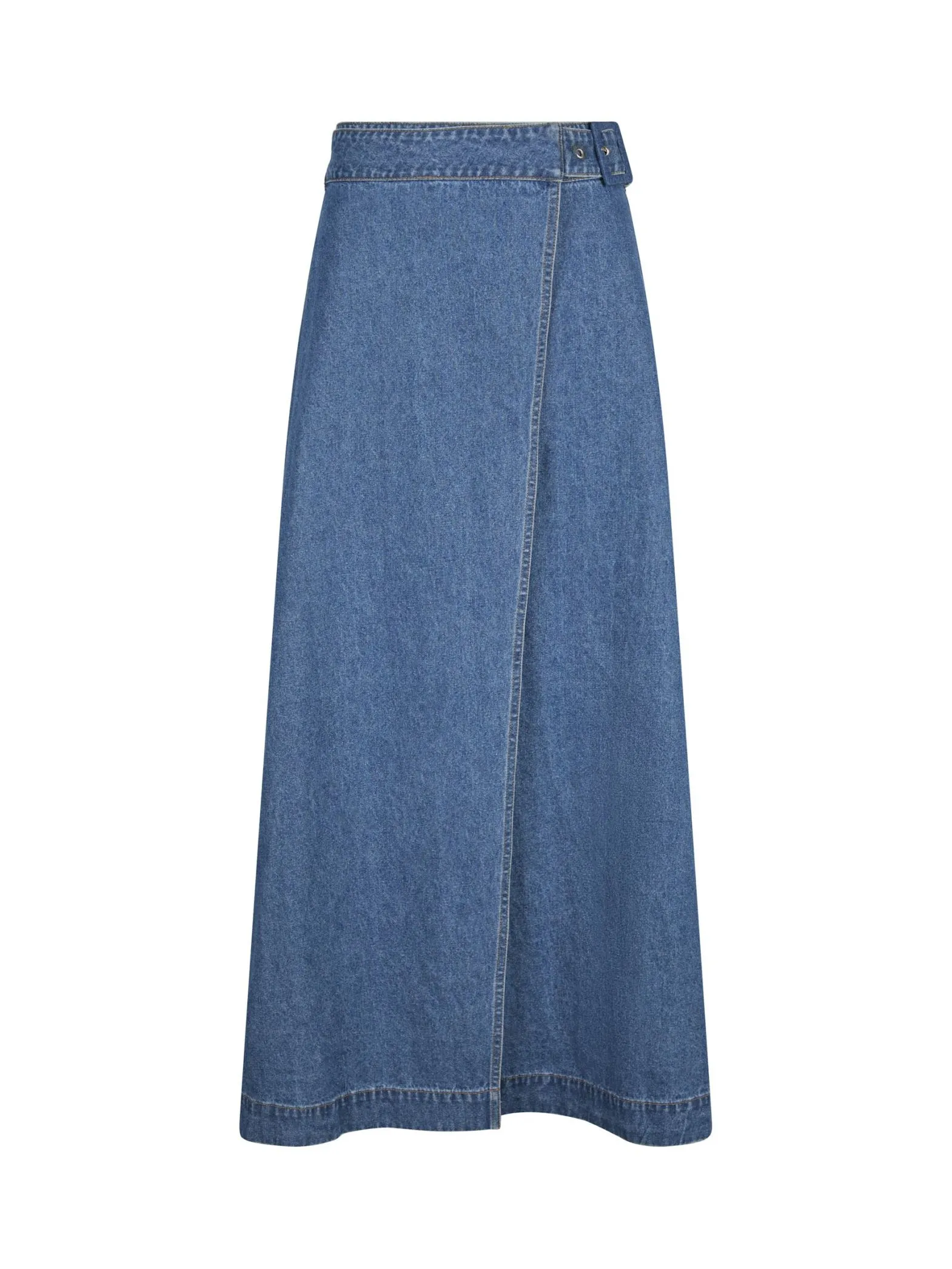 NEO NOIR SKIRT NINA WRAP DENIM BLUE