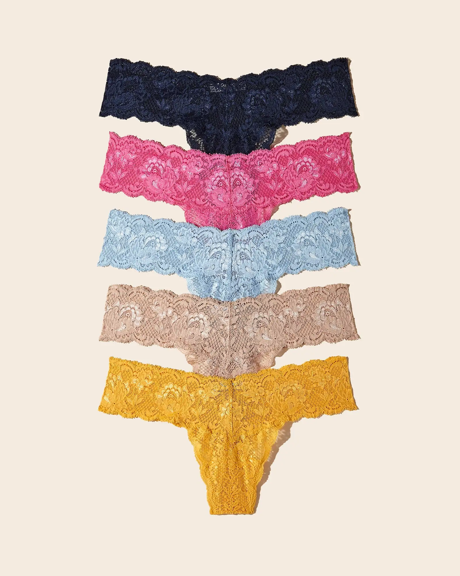 Never Say Never Cutie LR Thong 5 Pack