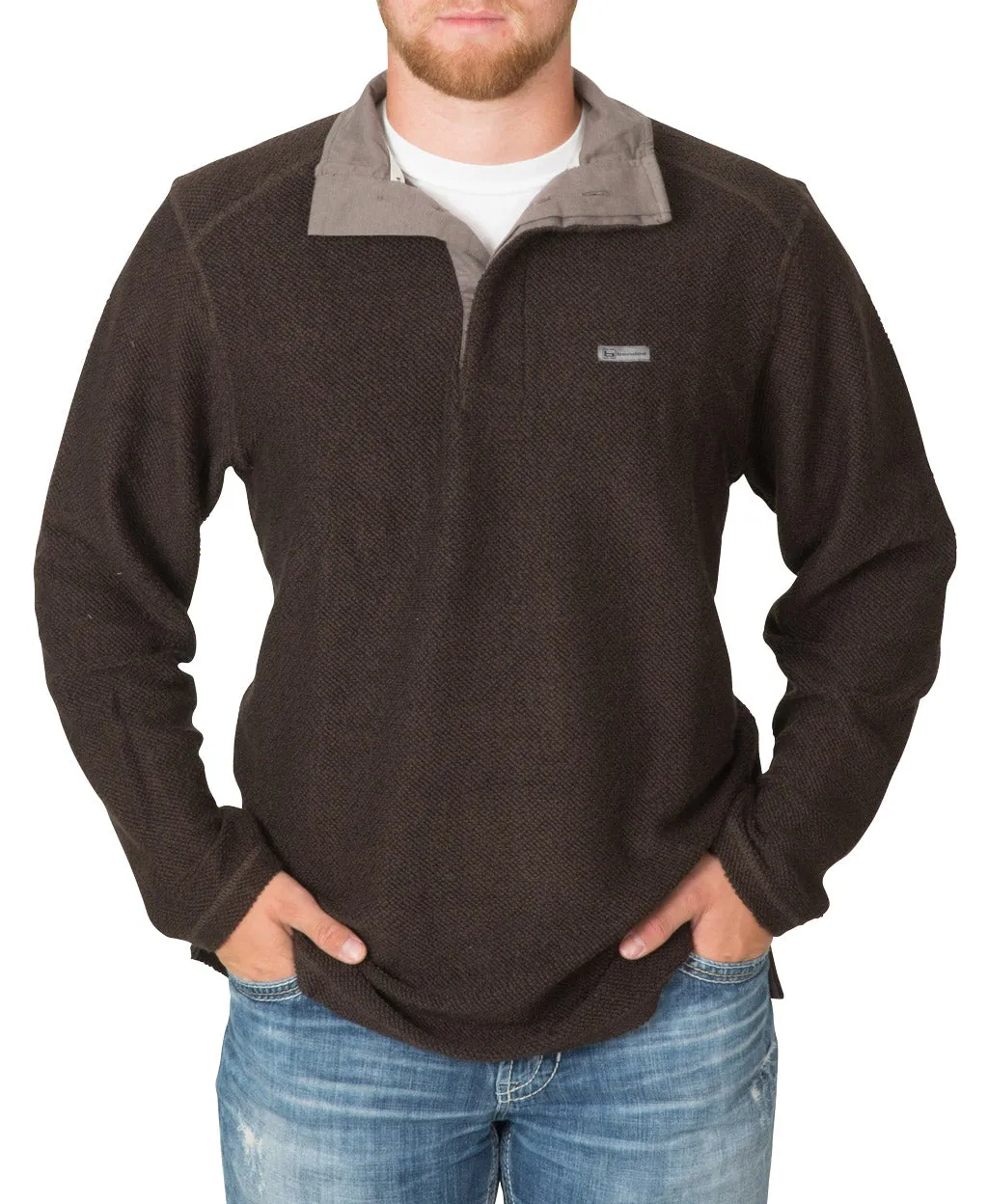 Nubby Fleece Henley