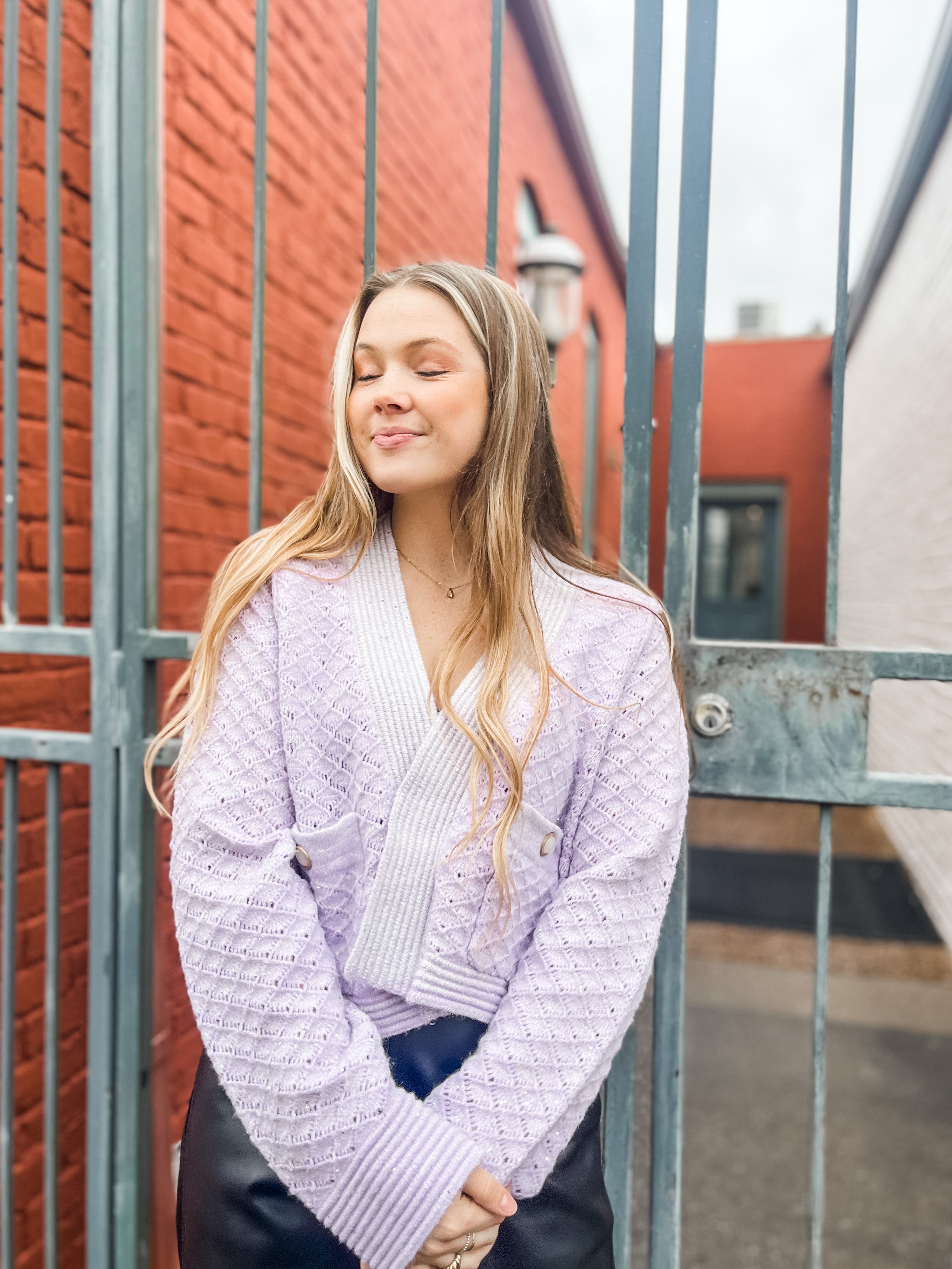 Princess Cropped Cardigan