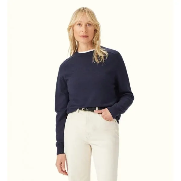 R. M. Williams Womens Tanya Sweater in Navy