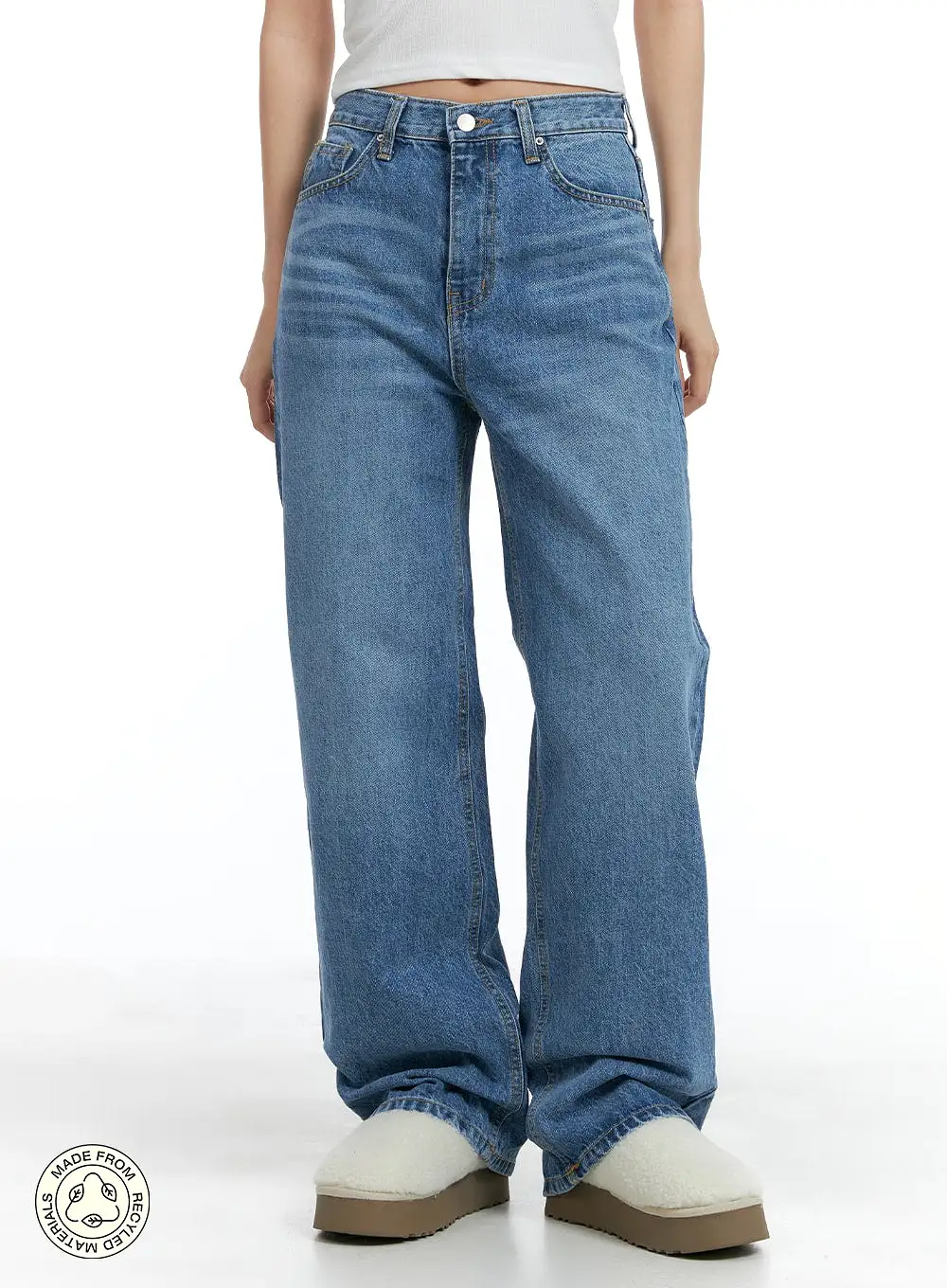 Recycled Straight Leg Jeans CM420