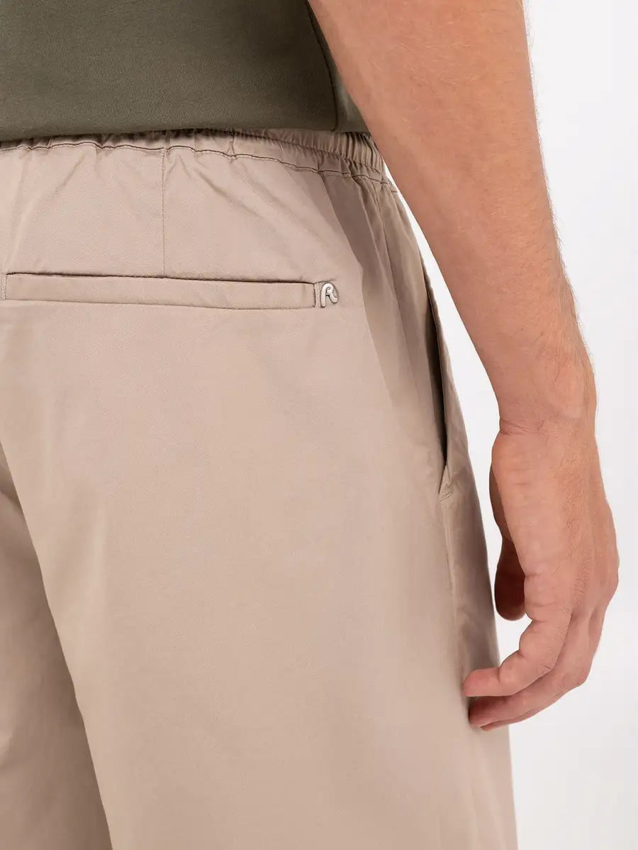 Replay PE24 Bermuda Chino in Twill con Coulisse Stone Man