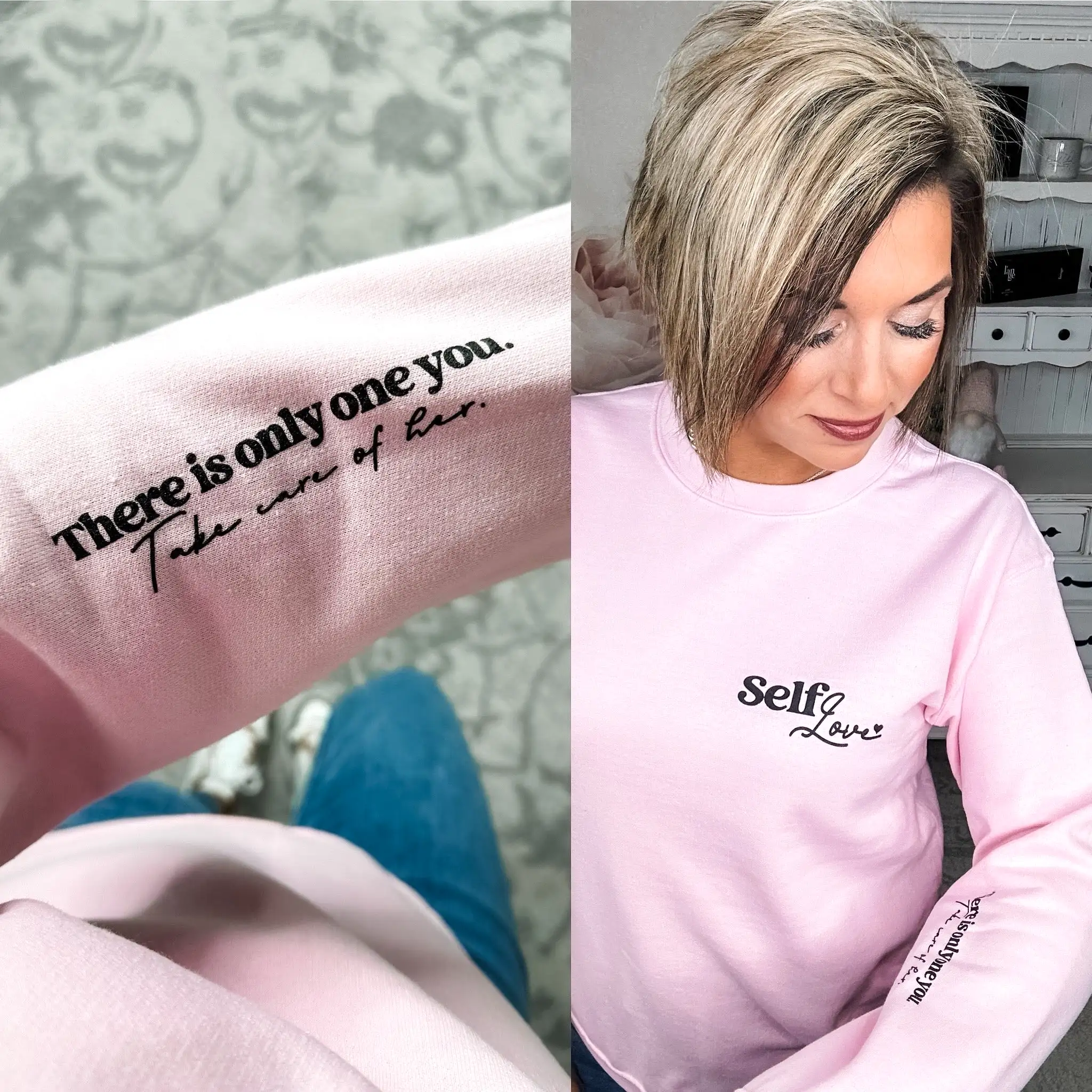 Self Love - Don't Settle Sweatshirt