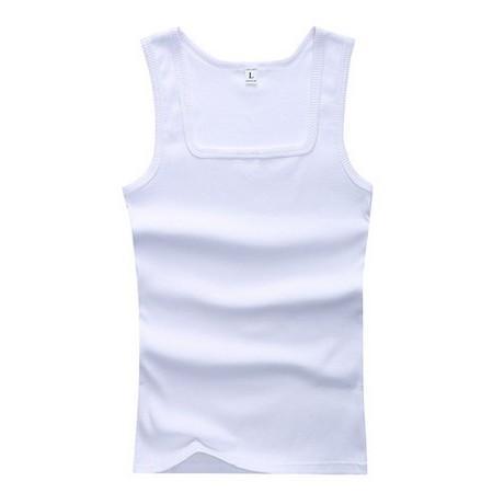 Square collar Korean version slim vest