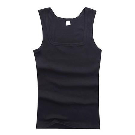 Square collar Korean version slim vest