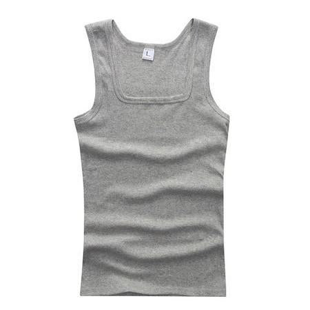 Square collar Korean version slim vest