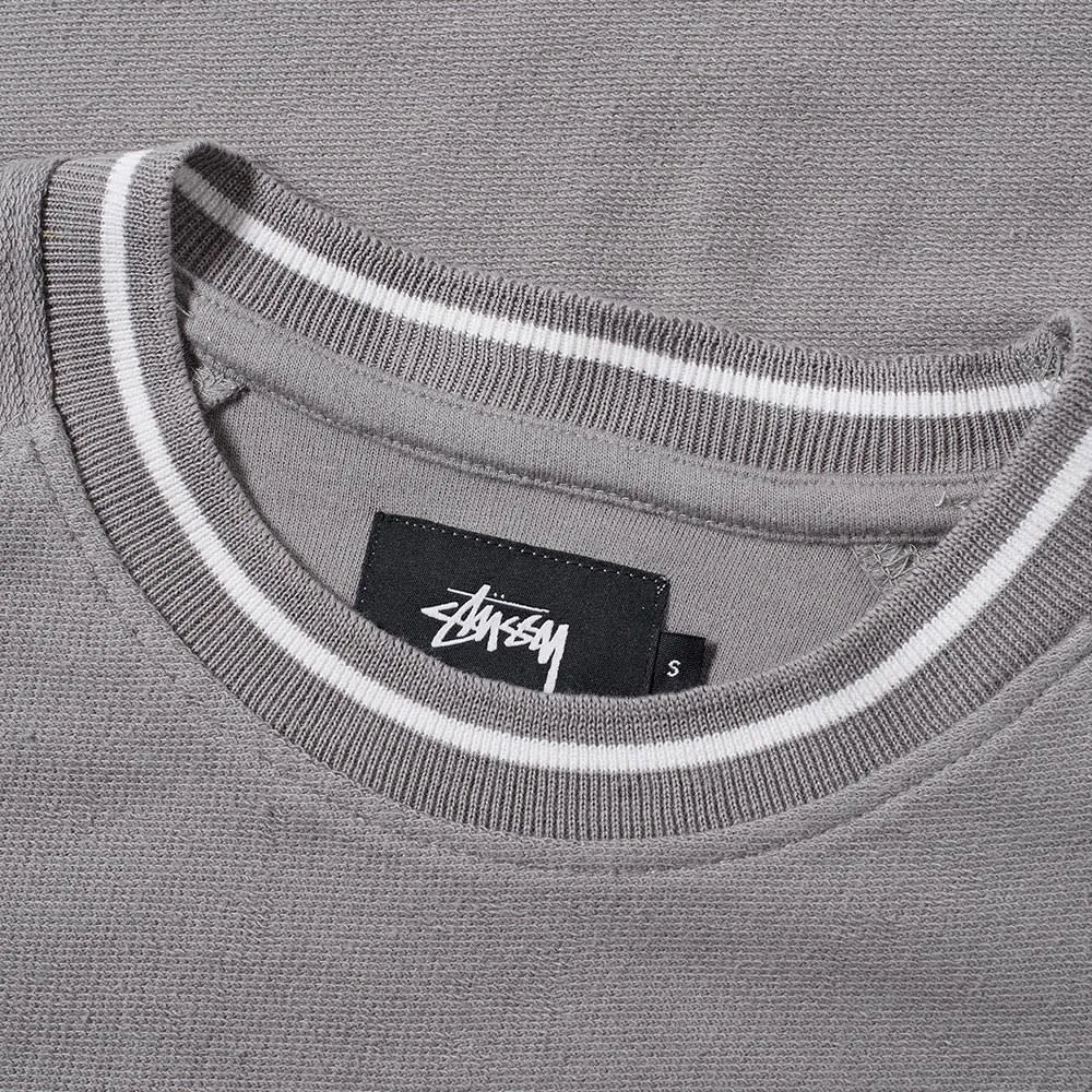 Stussy Reverse French Terry TeeGrey