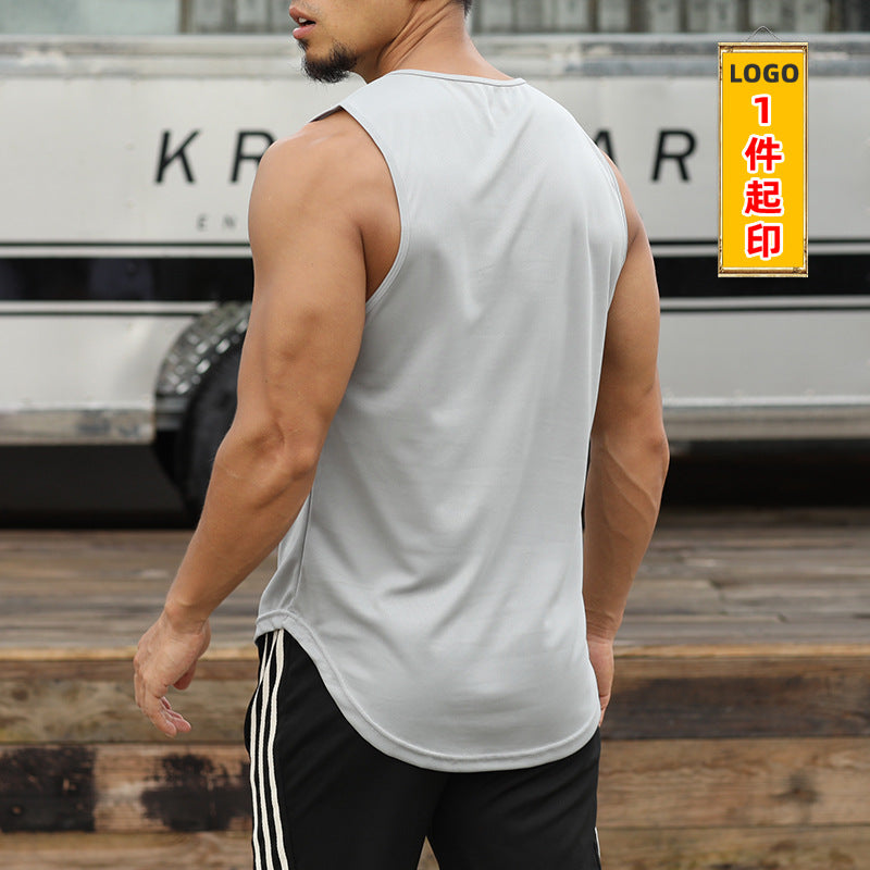 Summer marathon quick-drying sports men's vest