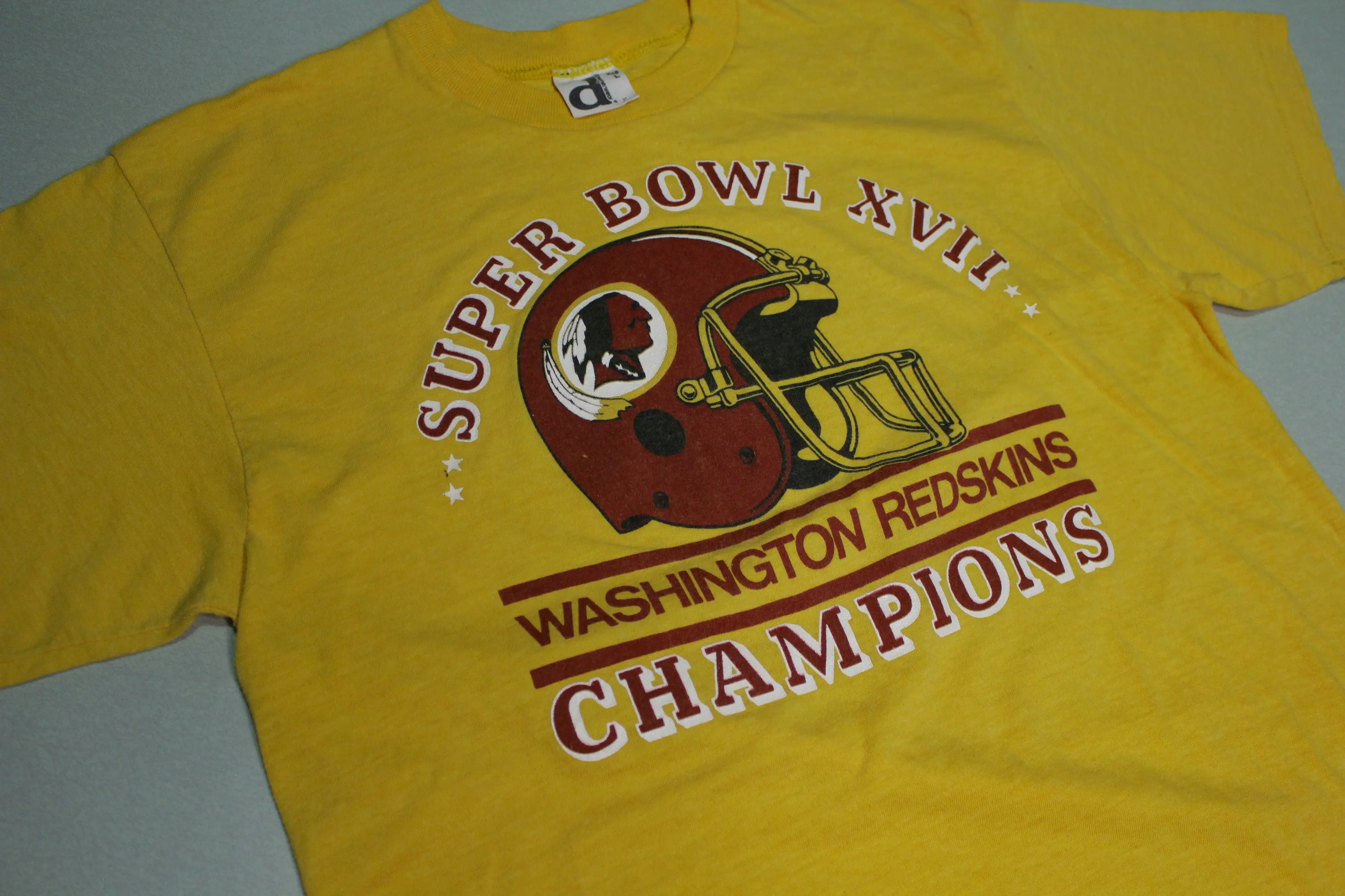 Super Bowl XVII Washington Redskins Vintage Champions 1982/1983 Downerwear T-Shirt