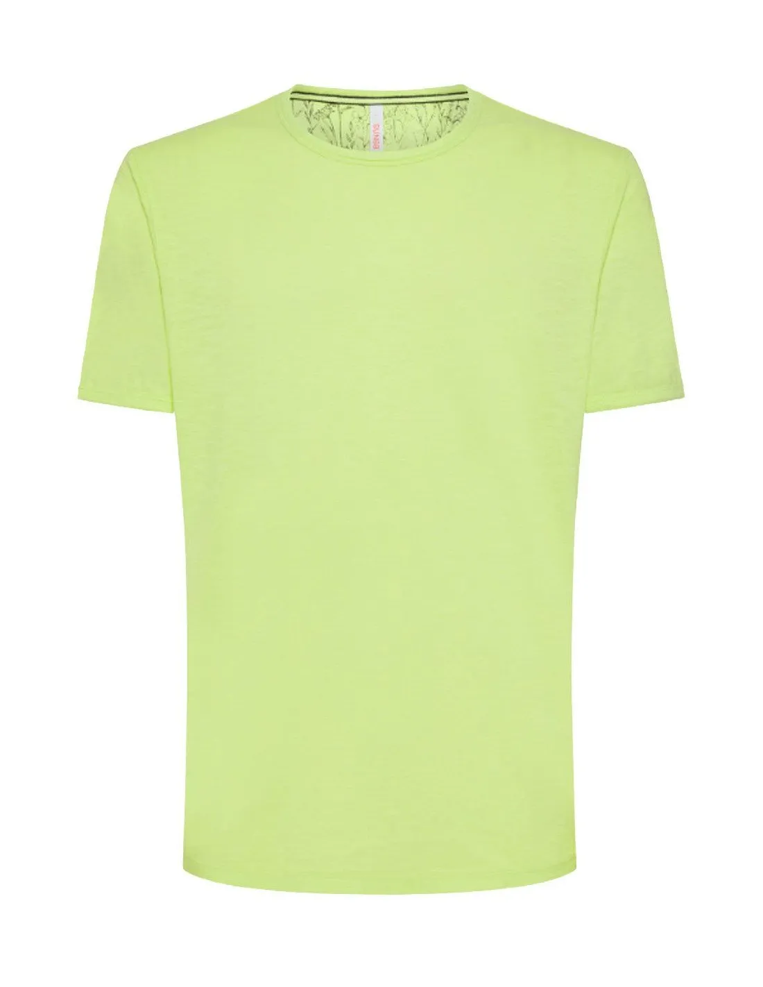 T-shirt Sun68 uomo Round bottom T34118 lime