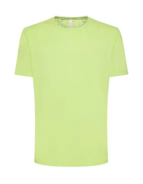 T-shirt Sun68 uomo Round bottom T34118 lime