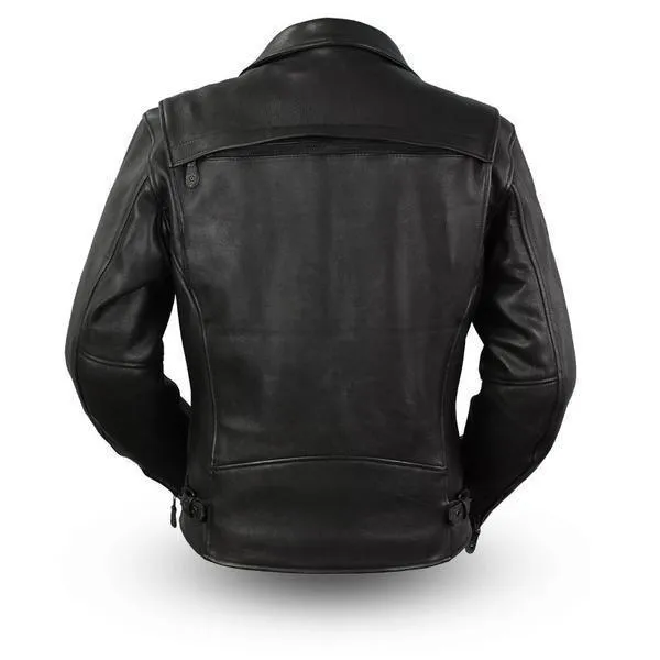 The Night Rider Leather Motorcycle Jacket