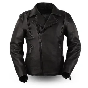 The Night Rider Leather Motorcycle Jacket