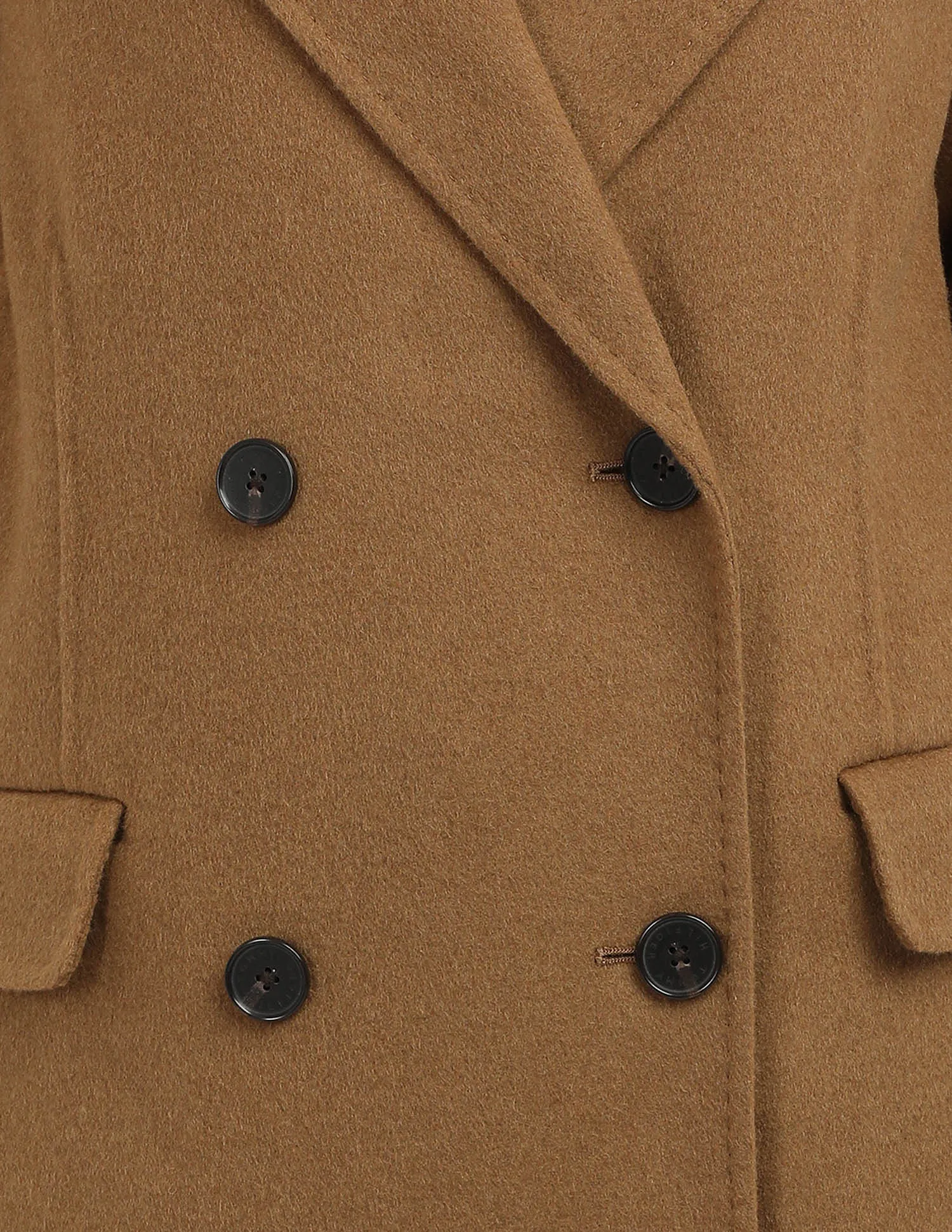 Tommy Hilfiger Wool Blend Double Breasted Coat