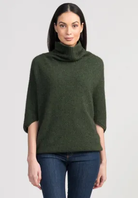 Untouched World Air Cape Sweater | Olive & Grey