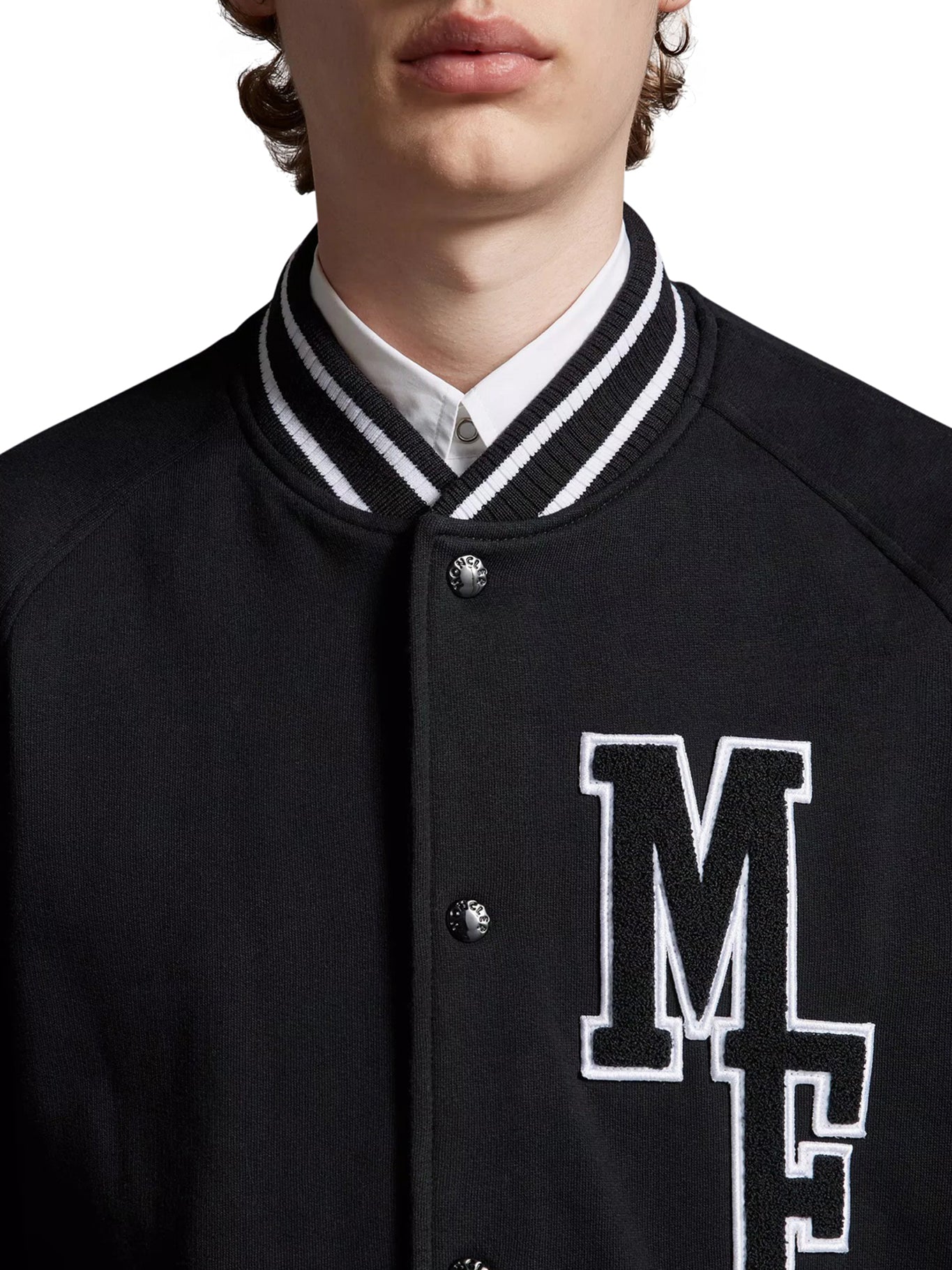 Varsity-style cardigan