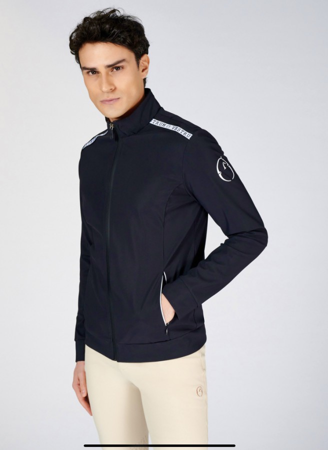 Vestrum Furth mens warm up jacket Blue Navy