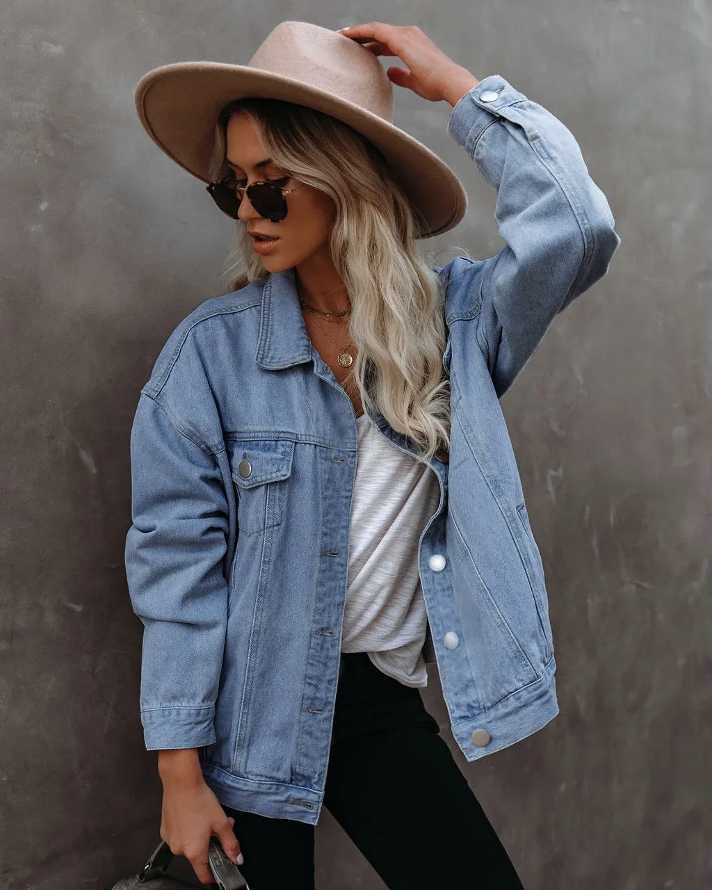 Vintage Washed Denim Jacket