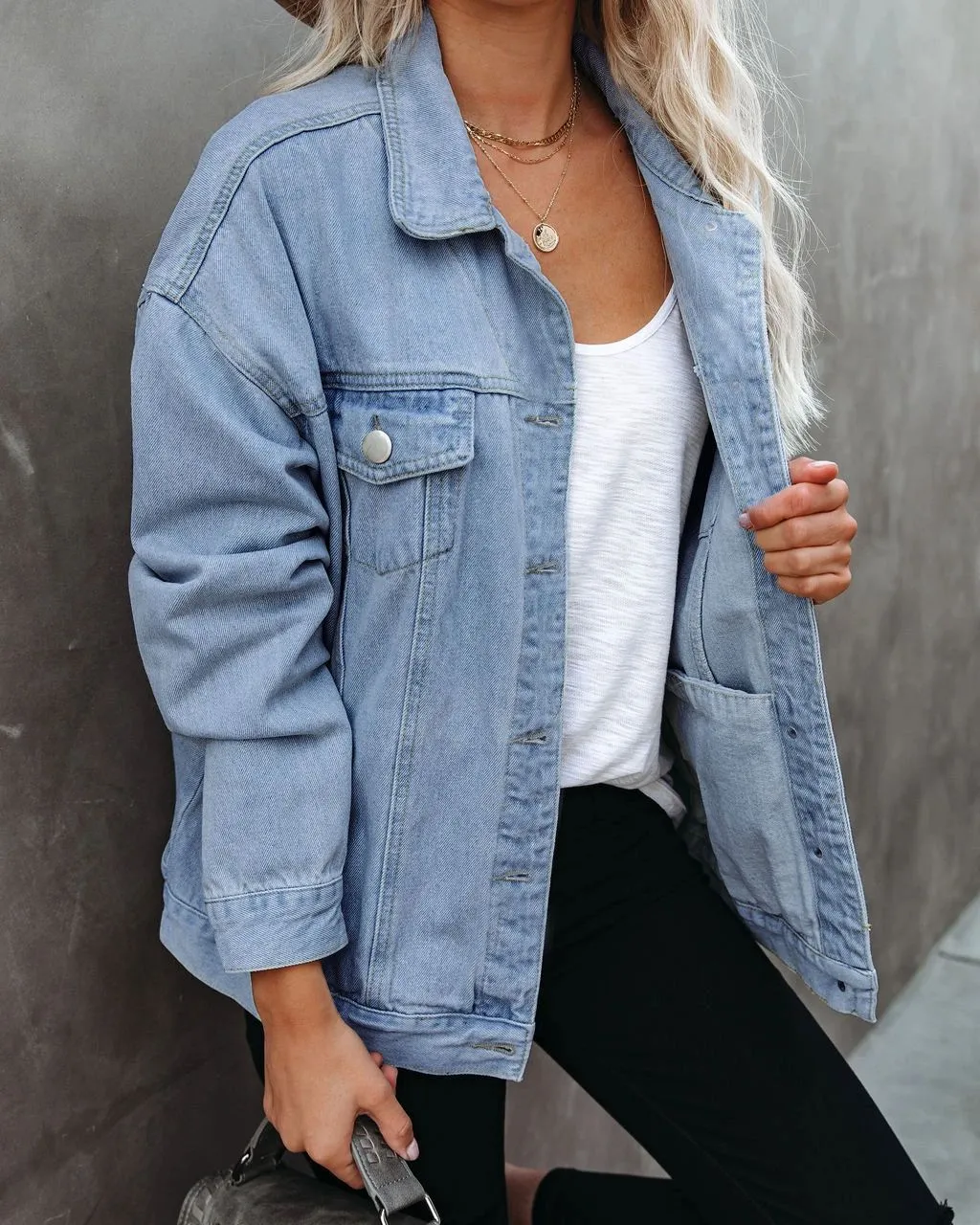 Vintage Washed Denim Jacket