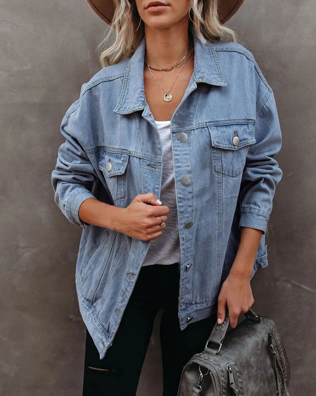 Vintage Washed Denim Jacket