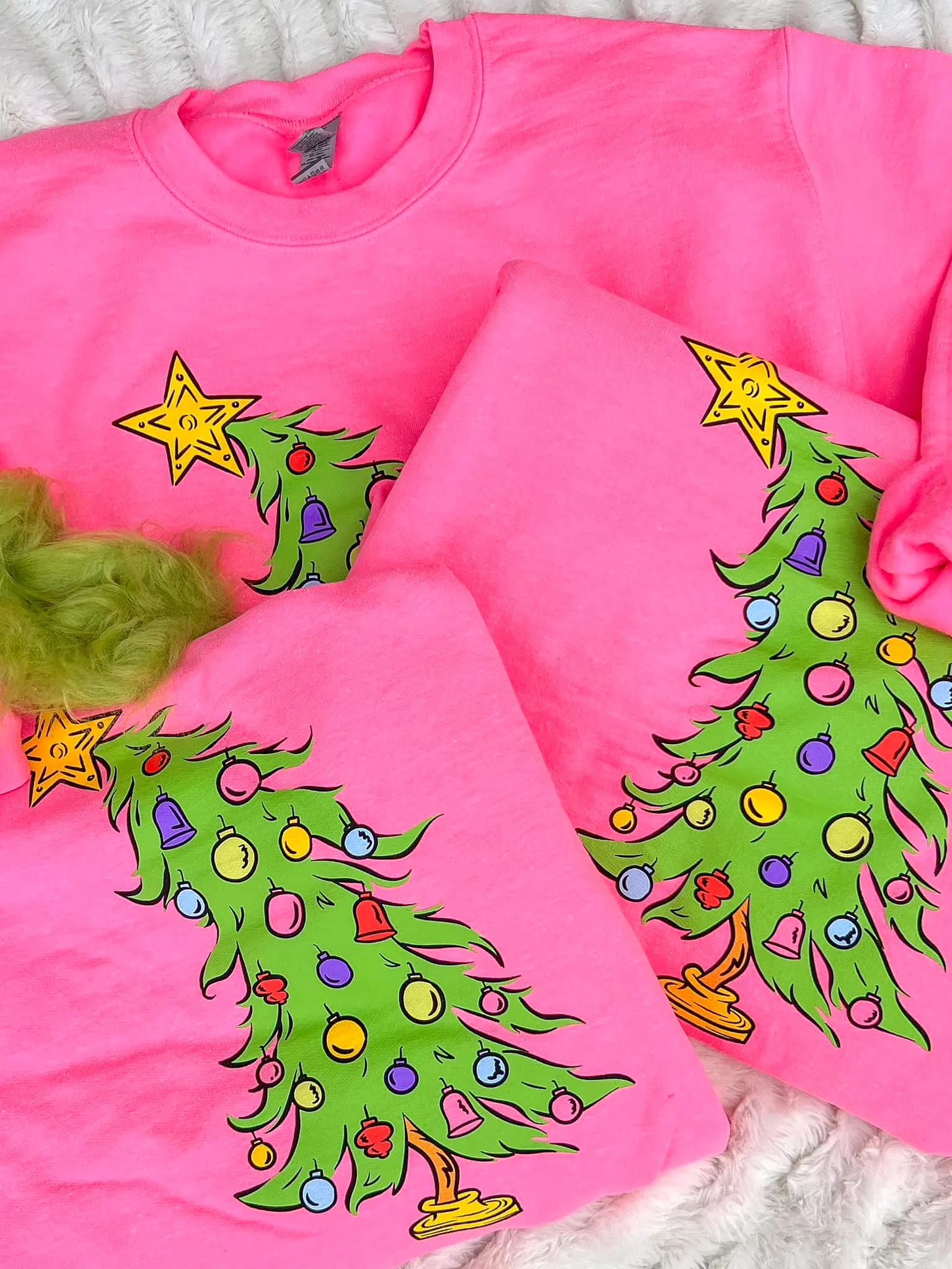 Who Christmas Tree Pullover Sweatshirt