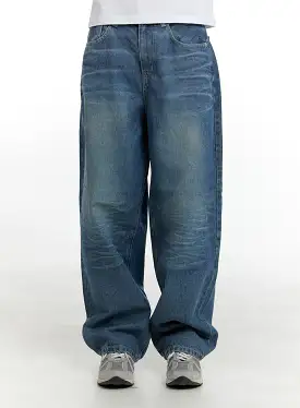 Wide Fit Baggy Jeans CA401