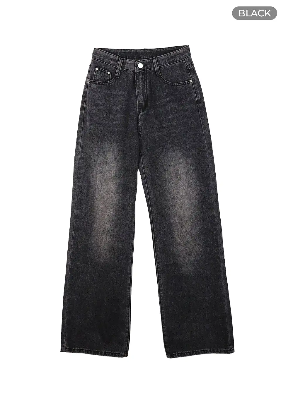 Wide Washed Jeans OM425