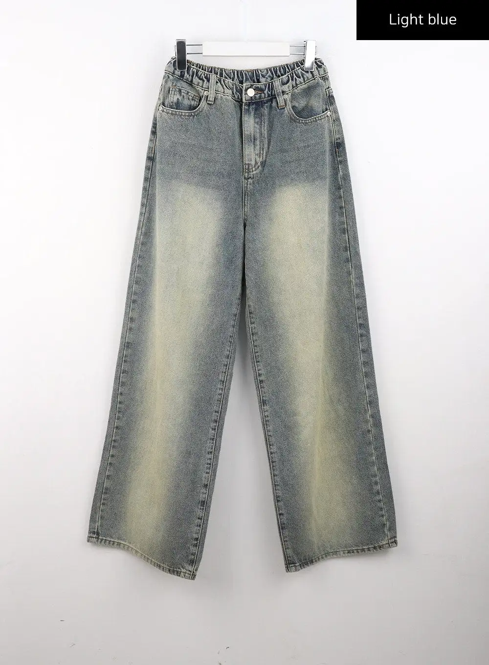 WideFit Mid Wash Jeans CS313