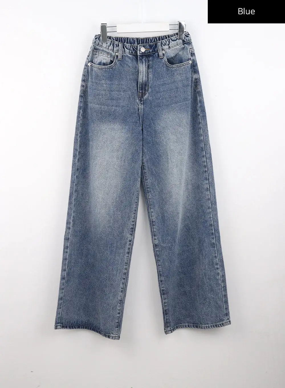 WideFit Mid Wash Jeans CS313