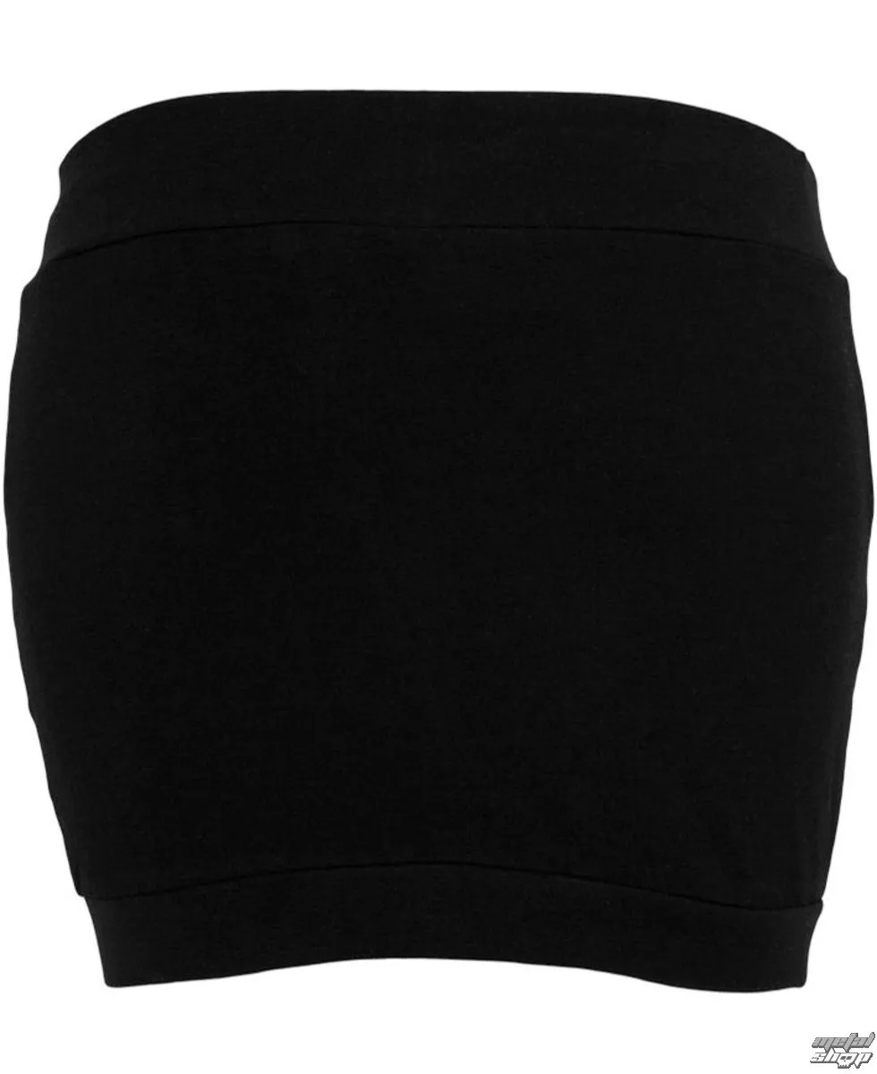 women's skirt URBAN CLASSICS - French terry - TB466-black  -  Metal-shop