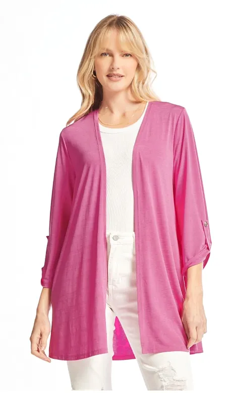 Won't Tell Cardigan - Magenta